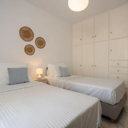 公寓 Prelude 2br Naxos Town Center Near